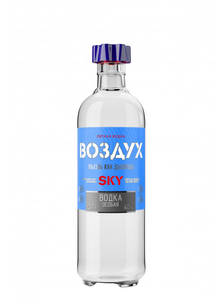 Водка особая «ВОЗДУХ SKY» 0.7л